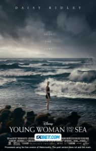 Young Woman and the Sea (2024) Hindi Dubbed